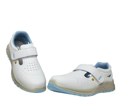 Bennon WHITE S1 ESD Sandal pracovní sandály
