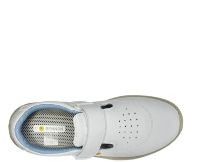 Bennon WHITE S1 ESD Sandal pracovní sandály