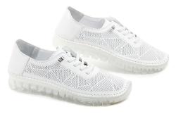 Wild 016698 biele dámske poltopánky