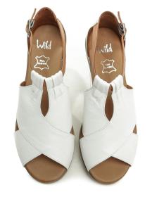 Wild 0611125A biela dámska letná obuv