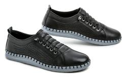 Wild 064-6019-B2 čierne dámske poltopánky