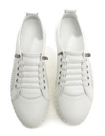 Wild 0646019B2 biele dámske poltopánky