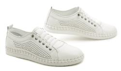 Wild 0646019B2 biele dámske poltopánky