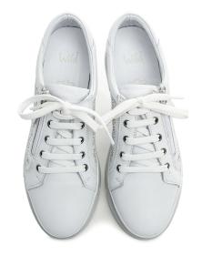 Wild 161-912-L88-B2 biele dámske poltopánky