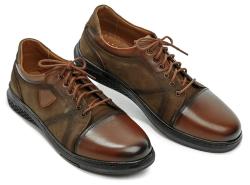 Wild 178925A hnědé pánské polobotky