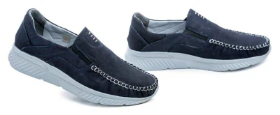 Wild 720 navy pánské mokasíny