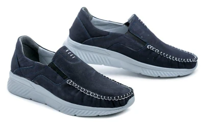 Wild 720 navy pánské mokasíny
