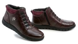 Wild R732-00 bordó dámske zimné topánky