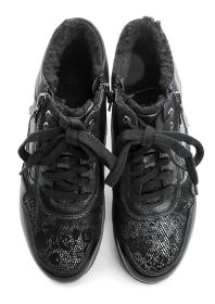 Wild R742-15 čierne dámske zimné topánky