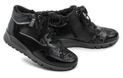 Wild R742-15 čierne dámske zimné topánky