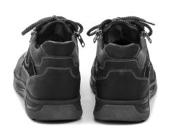 Wild W112 05 černé pánské zimní polobotky