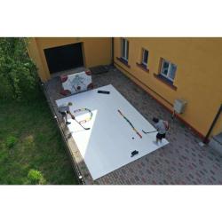 Winnwell 54 Quik Net branka + Hockey Revolution Hockey Tiles desky (8 ks)