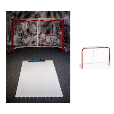 Winnwell 72" branka - užší konstrukce + Hejduk Shooting Pad ICE deska