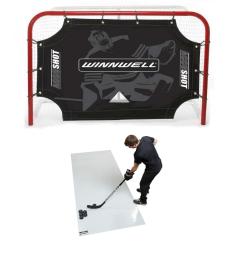 Winnwell 72" bránka - užšia + Winnwell Roll-Up (3000x1200x3mm) doska + WINNWELL 72 strelecká plachta