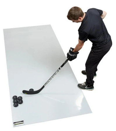 Winnwell 72 Heavy Duty branka + Winnwell Roll-Up Shooting Pad (3000x1200x3mm) deska