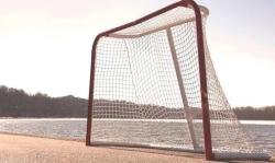 Winnwell 72 Heavy Duty branka + Winnwell Roll-Up Shooting Pad (3000x1200x3mm) deska