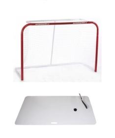 Winnwell 72 hokejová bránka - užšia konštrukcia + Merco Shooting Pad XXL hokejová doska Winnwell 72 hokejová bránka - užšia konštrukcia + Merco Shooting Pad XXL hokejová doska