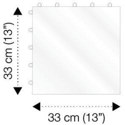 Winnwell 72 ProForm branka s postranní sítí + Hockey Revolution Hockey Tiles puzzle (18 ks)