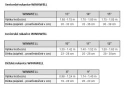 Winnwell AMP500 JR dětské hokejové rukavice