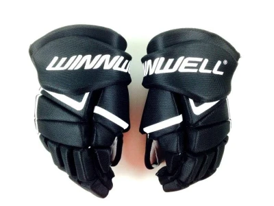 Winnwell AMP500 SR hokejové rukavice POUZE černá, Senior, 14 (VÝPRODEJ)
