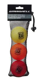 Winnwell Balón Farebný 3 Pack