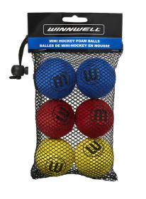 Winnwell Balonky Pěnové barevné (6pack)