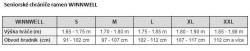 Winnwell Classic 2019 SR seniorská ramena POUZE Senior, S (VÝPRODEJ)