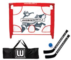 Winnwell Hokejová branka 28" PVC + hokejky