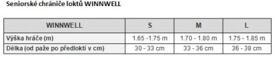 Winnwell Classic Soft SR seniorské lokty