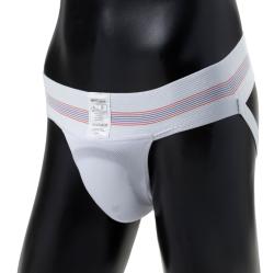 Winnwell With Flex Cup White JR hokejový suspenzor