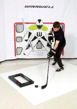 Winnwell Pro 4-Way nahrávač + WINNWELL Shooting Pad deska 300x150x0,3 cm