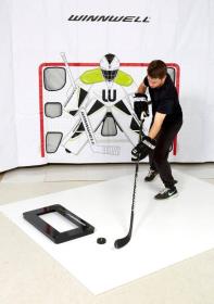 Winnwell Pro 4-Way nahrávač + WINNWELL Shooting Pad PRO deska 150x75x0,5 cm