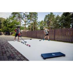 WINNWELL Shooting Pad Extreme Roll Up 3mm 300x150x0,3 cm + Hockey Revolution My Passer nahrávač