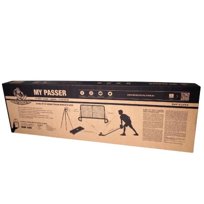 WINNWELL Shooting Pad Extreme Roll Up 3mm 300x150x0,3 cm + Hockey Revolution My Passer nahrávač
