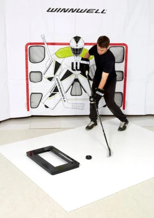WINNWELL Shooting Pad Extreme střelecká deska + Winnwell 4-Way Passing Aid nahrávač WINNWELL Shooting Pad Extreme střelecká deska + Winnwell 4-Way Passing Aid nahrávač