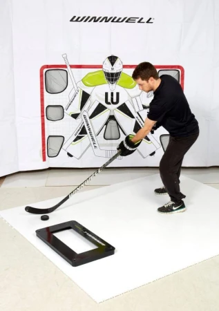 WINNWELL Shooting Pad Extreme střelecká deska + Winnwell 4-Way Passing Aid nahrávač