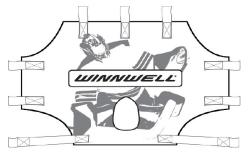 Winnwell Strelecký terč Shotmate 54 Winnwell Strelecký terč Shotmate 54