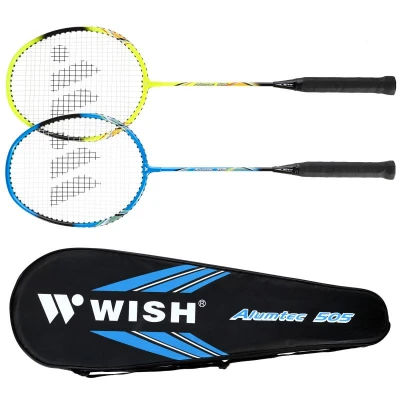 WISH Badmintonový set Alumtec 505K modrý