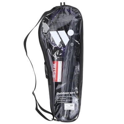 WISH Sada raket na badminton Alumtec 4466, fialová