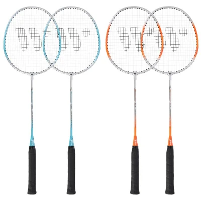 WISH Sada raket na badminton Steeltec 416K