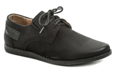 Wojtylko 1377C černé dětské polobotky Wojtylko 1377C černé dětské polobotky