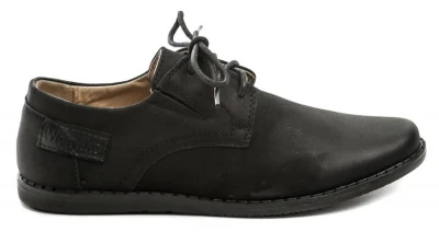 Wojtylko 1377C černé dětské polobotky