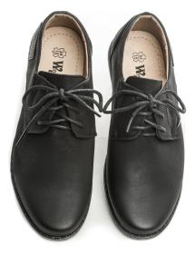 Wojtylko 1377Cb černé dětské polobotky