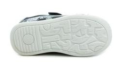 Wojtylko 1A26397 černo zelené dětské polobotky