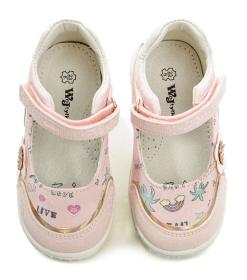 Wojtylko 1B23705 ružové dievčenské topánky