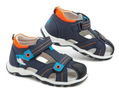 Wojtylko 1S25395G navy dětské sandály