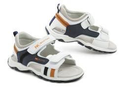 Wojtylko 1S25398BA bílo modré dětské sandály