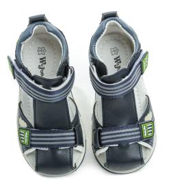 Wojtylko 1S40421 modro zelené sandáliky