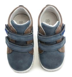Wojtylko 1T23702 modro hnedé detské poltopánky