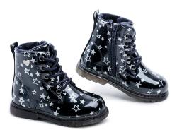 Wojtylko 1Z23007 modré dětské zimní boty